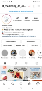 Utilisation guides Instagram